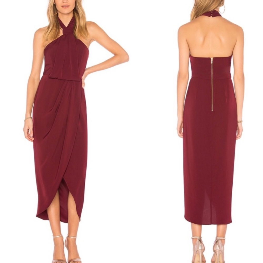 Revolve Shona Joy Knot draped Dress US size 2